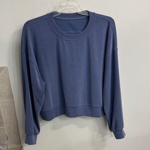Lululemon Softstreme Perfectly Oversized Cropped Crew